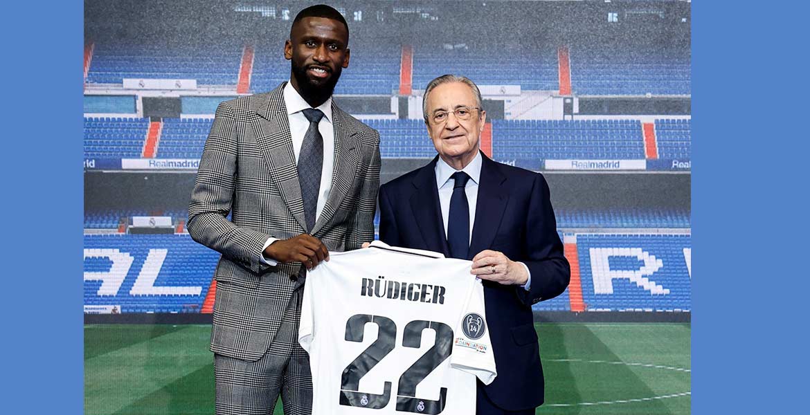 Antonio Rüdiger firma por cuatro temporadas con Real Madrid
