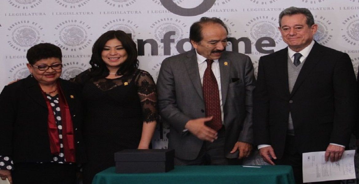 Recibe Congreso capitalino Sexto Informe de labores del jefe de Gobierno