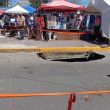 Se abre socavón en Avenida Las Torres, es el tercero en un mes