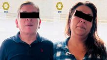 detienen pareja presuntos ladrones AICM