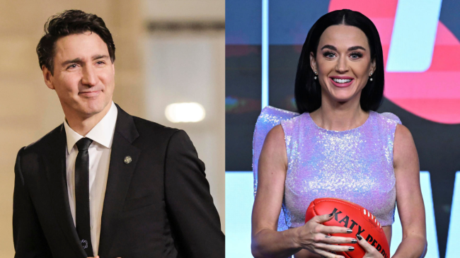 Justin Trudeau, Katy Perry
