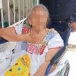 Mujer de 91 años es abandonada por su hija en calles de Mérida
