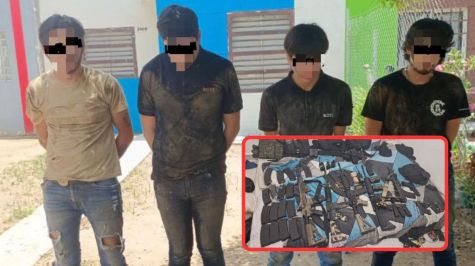 Rescatan a tres personas privadas de la libertad y detienen a cuatro en Culiacán