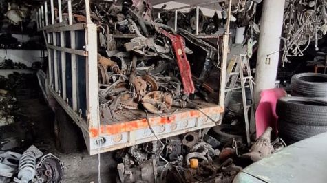 Incautan en Santa María Aztahuacan 16 toneladas de posibles autopartes robadas