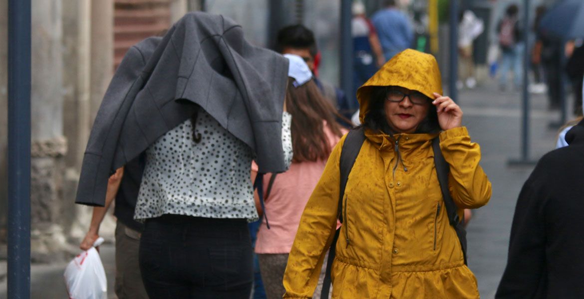 Por lluvia, activan alerta amarilla en toda la Ciudad de México