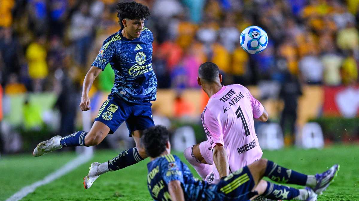 América le quita el invicto a Tigres en el Volcán