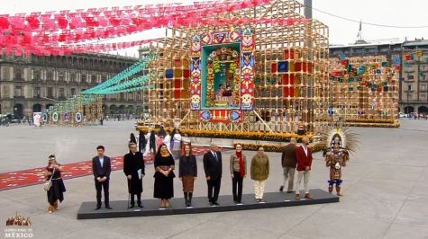AMLO y Sheinbaum inauguran ofrenda monumental en el Zócalo  