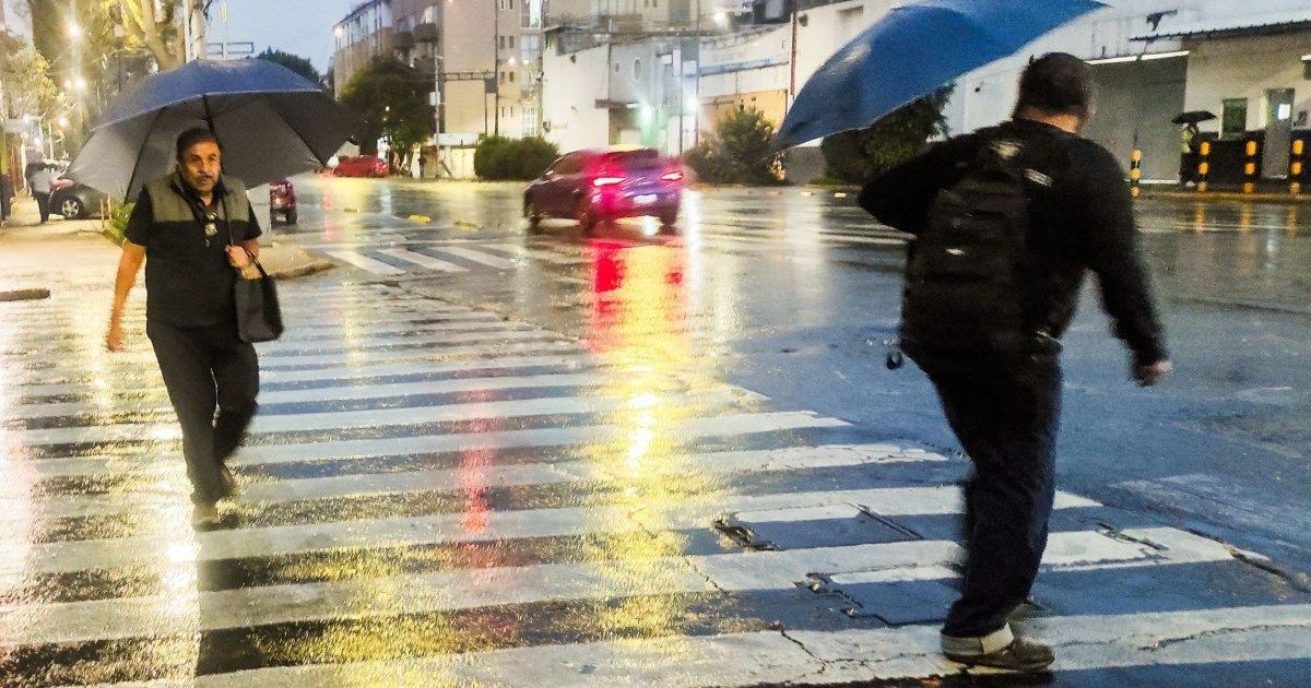 Activan Alerta Amarilla en CDMX por lluvias fuertes y caída de granizo ...