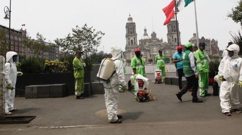 Van 496 espacios públicos sanitizados en la CDMX