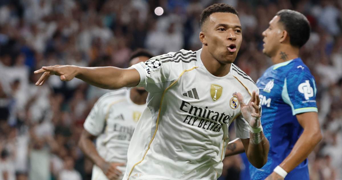 Mbappé marca doblete de penalti, en triunfo del Real Madrid ante Marsella