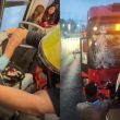 Paramédicos valoraron a los 12 lesionados, de los cuales dos fueron trasladados a hospitales. Paramédicos valoraron a los 12 lesionados, de los cuales dos fueron trasladados a hospitales.