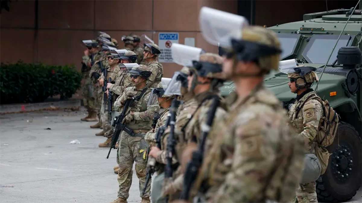 Texas autoriza envío de tropas de Guardia Nacional a otros estados