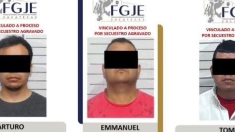 Vinculan a proceso a tres policías de Zacatecas por el delito de secuestro