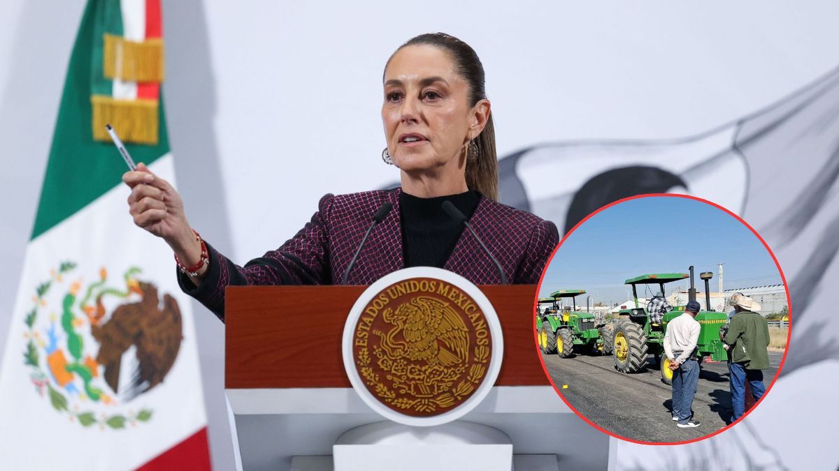 Sheinbaum acusa intereses políticos en algunos bloqueos de agricultores