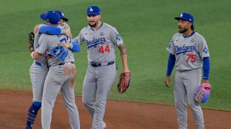 Festejo de Los Angeles Dodgers