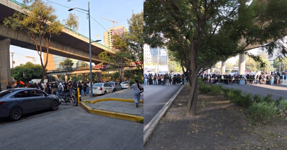 Estudiantes de la UPN bloquean Periférico Sur en ambos sentidos ...