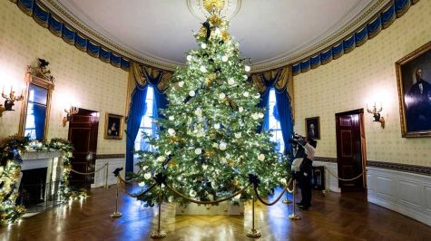 Llega 'Navidad patriótica' a la Casa Blanca con adornos por 250 años de la Independencia