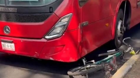 VIDEO | Atropella MB y mata a ciclista en la estación Río Santa Coleta