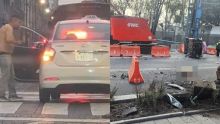 De acuerdo con los primeros reportes, el conductor salió eyectado del vehículo, lo que le provocó la muerte instantánea.