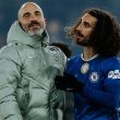 Cucurella se despide de Enzo Maresca 