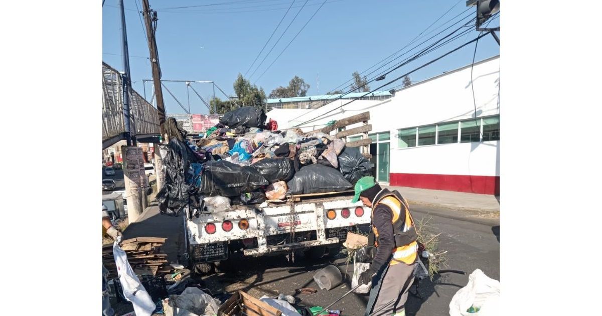 Operativo Integral de Limpieza Realizaron en Naucalpan