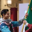 Presidenta abandera representantes de México en Olímpicos de Invierno 2026 