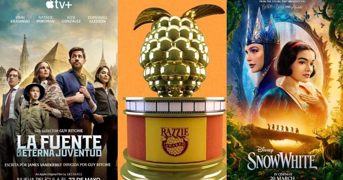 Amara Razzie Lo peor del 2025: Se dan a conocer los nominados a los premios Razzie 2026