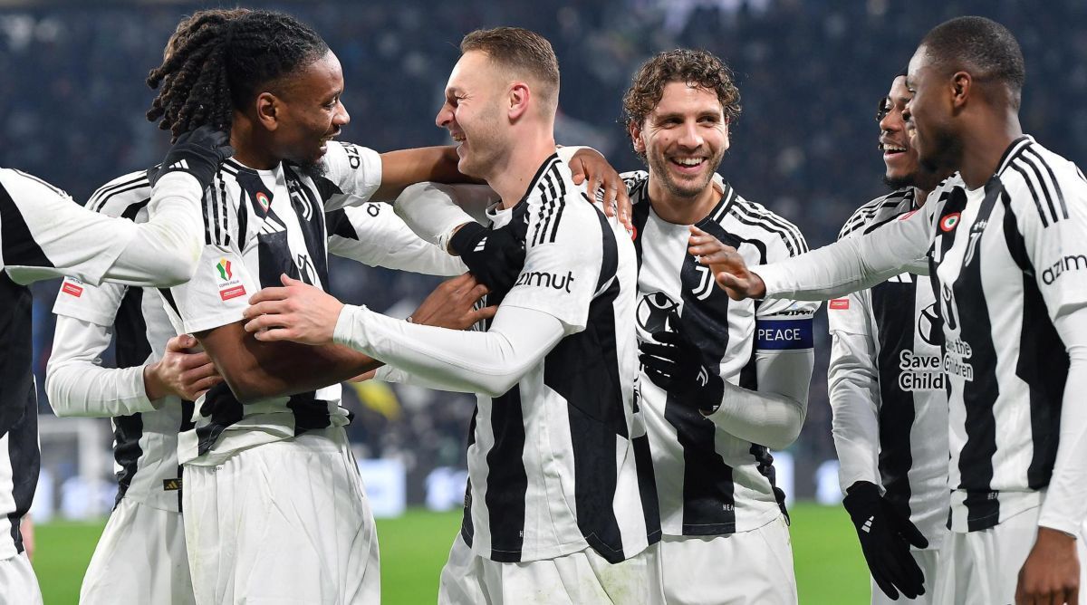 Juventus clasifica a los cuartos de final de la Copa Italia