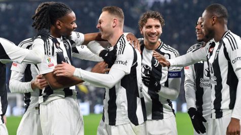 Juventus clasifica a los cuartos de final de la Copa Italia