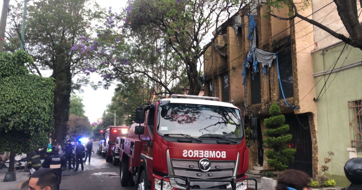 ¡Impactante! Explosión por fuga de gas provoca incendio en la Cuauhtémoc