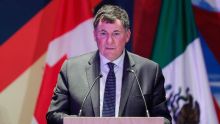 El ministro de Comercio de Canadá, Dominique LeBlanc foto de EFE