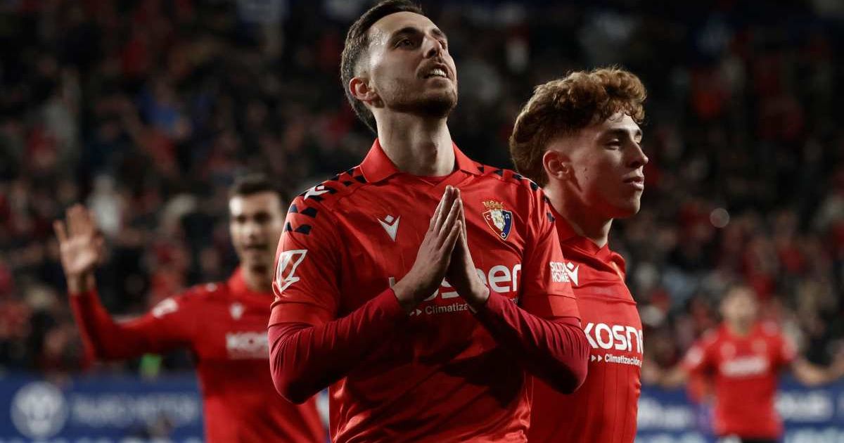 Osasuna vence al Real Madrid con gol en el 90’ y corta racha de Arbeloa