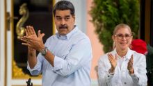Nicolás Maduro y su esposa Cilia Flores