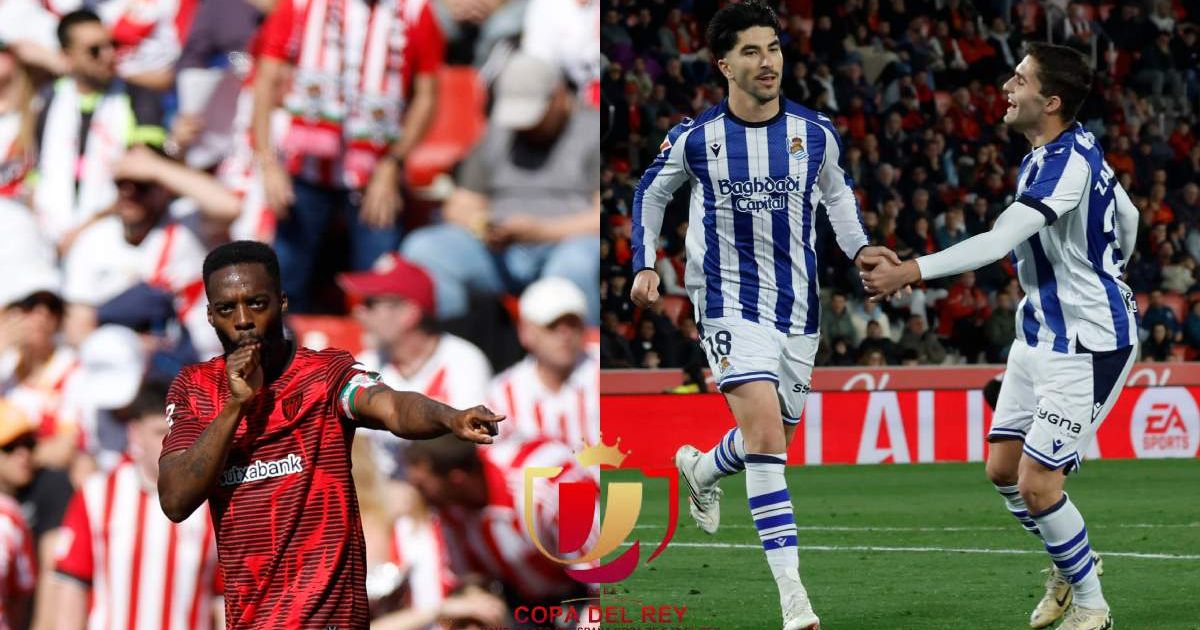 Athletic y Real Sociedad por la final de la Copa; Dónde ver