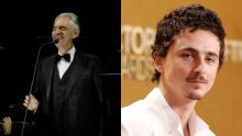 Bocelli invita a la reflexión a Timothée Chalamet