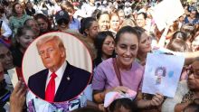 Sheinbaum y Trump
