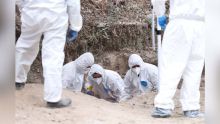 Las autoridades señalaron que estos trabajos tienen como objetivo avanzar en la identificación de restos humanos y garantizar su restitución digna a familiares.