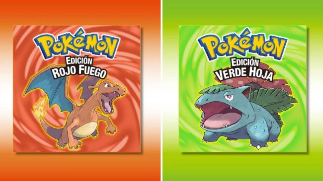 Pokémon Rojo fuego y Verde Hoja 