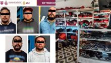 Las acciones derivaron de trabajos de inteligencia relacionados con el robo de autopartes en la zona. 