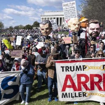 Protesta "No king" de EFE