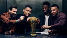 Messi, Ronaldo, Vinicius Jr. y Kylian Mbappé juntos por la Copa 
