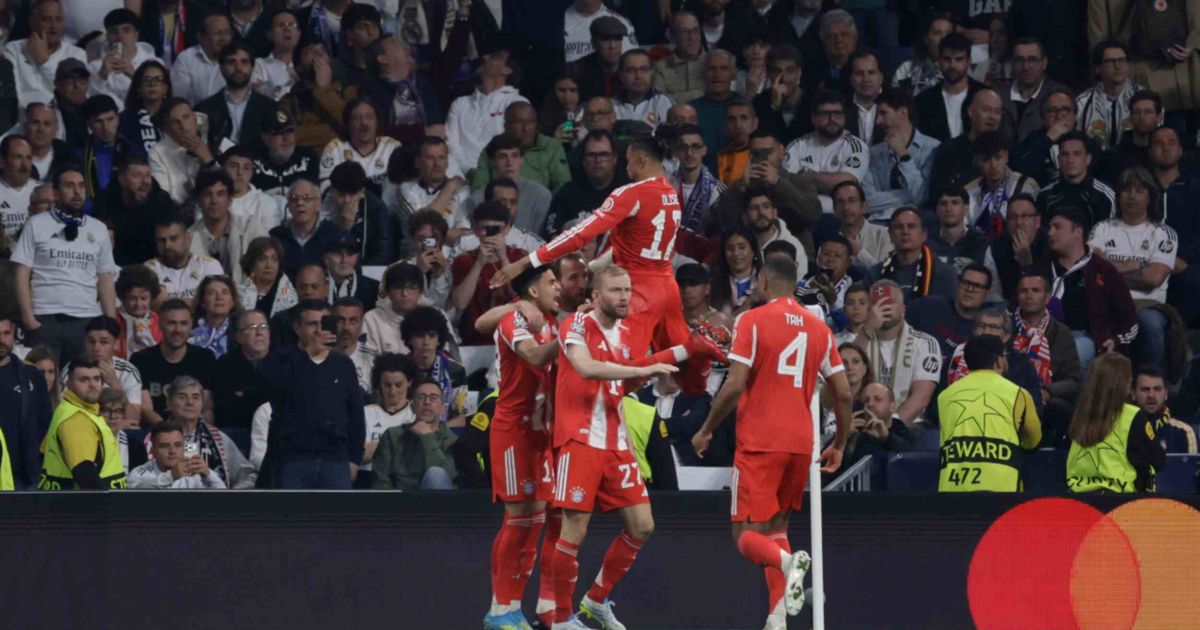 Bayern golpea al Madrid en el Bernabéu y toma ventaja rumbo a semifinales
