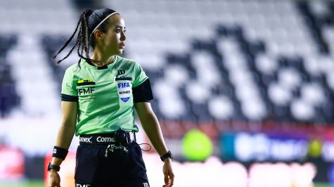 Árbitra central Katia Itzel García. MexSport