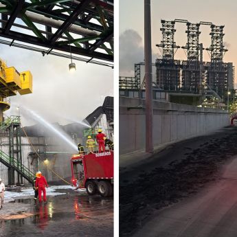 Incendio en Dos Bocas: Sheinbaum reporta saldo blanco y control del fuego (EFE / Petróleos Mexicanos)