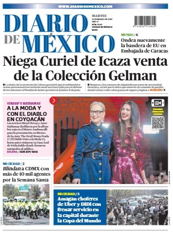 Edición Impresa Martes 31 de marzo del 2026