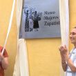 Claudia Sheinbaum inauguró en Ayala, Morelos, el Museo de las Mujeres Zapatistas (especial).