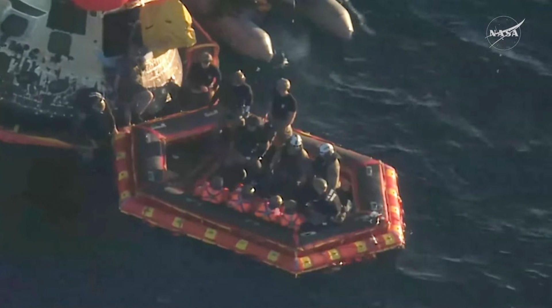 NASA celebra el retorno de Orión tras desafiar temperaturas extremas y velocidades récord