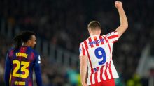 Barcelona buscará la remontada en el Metropolitano frente al Altético de Madrid. EFE