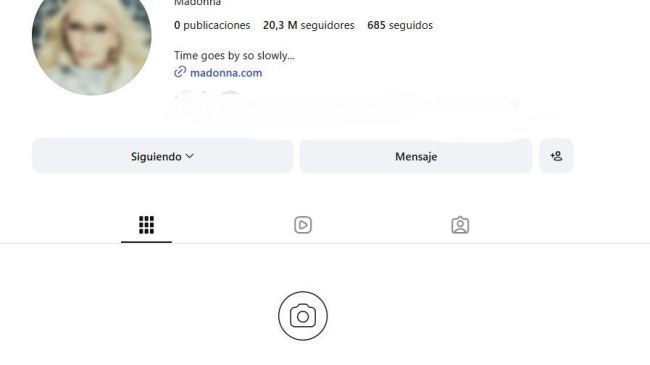 Madonna instagram