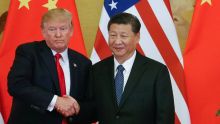 presidente Trump y su homologo chino Xi Jinping